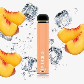 Peach Ice 2500 by Crave Max