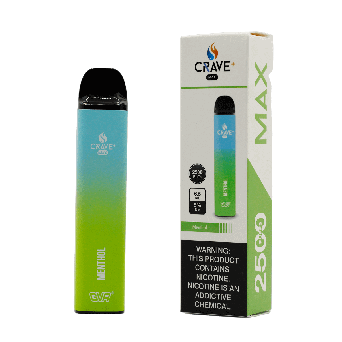Menthol 2500 by Crave Max Vape Monkey Dubai