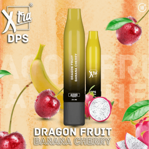 Dragon Fruit Banana Cherry DPS Kit 6000 by XTRA