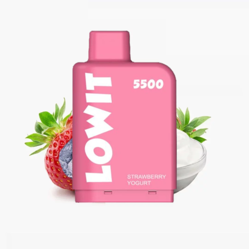 ELF BAR LOWIT 5500 Pods Strawberry Yogurt