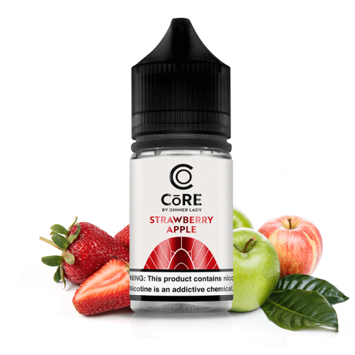 Strawberry Apple Core Dinner lady Salt