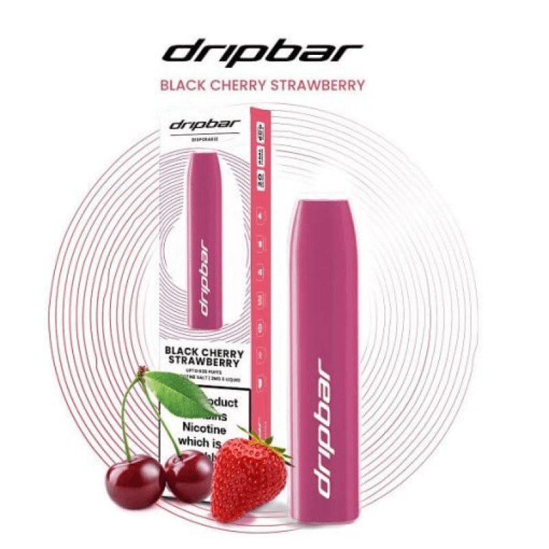 Black Cherry Strawberry 600 by Drip Bar
