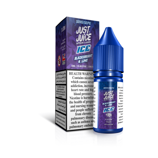 Blackcurrant Lime 30ml Nic Salt by Just Juice