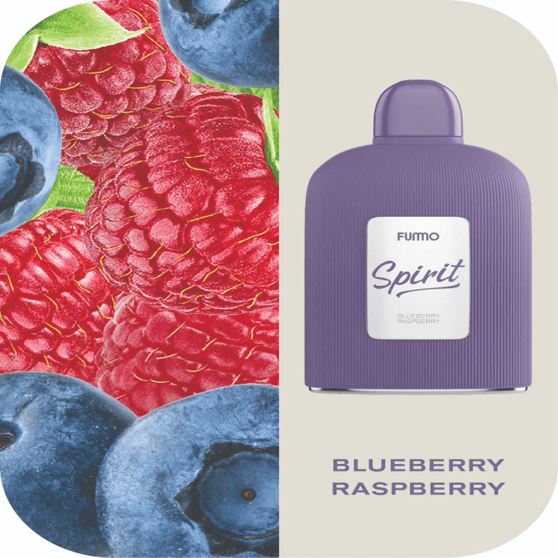 Blueberry Raspberry Fummo Spirit 7000