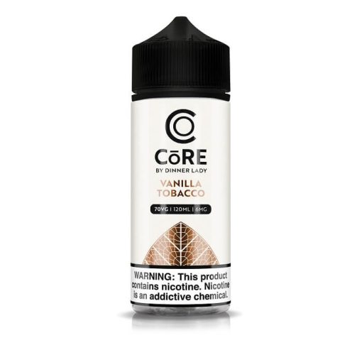 Core by DINNER LADY Vanilla Tobacco 6mg 120ml copy 1 2