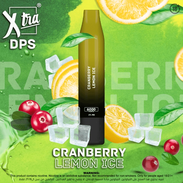 Cranberry Lemon Ice DPS Kit 6000 by XTRA