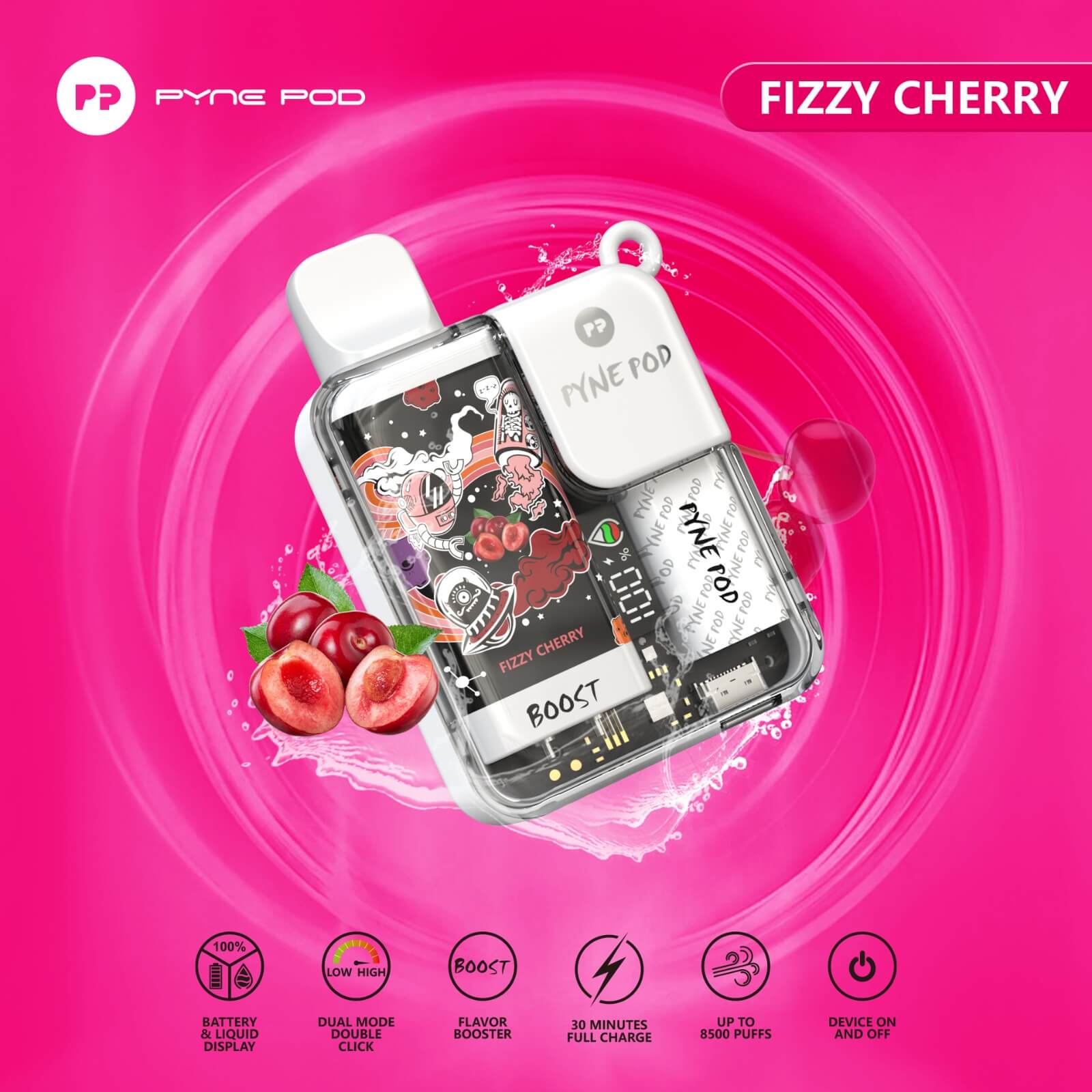 Fizzy Cherry by Pyne Pod 8500