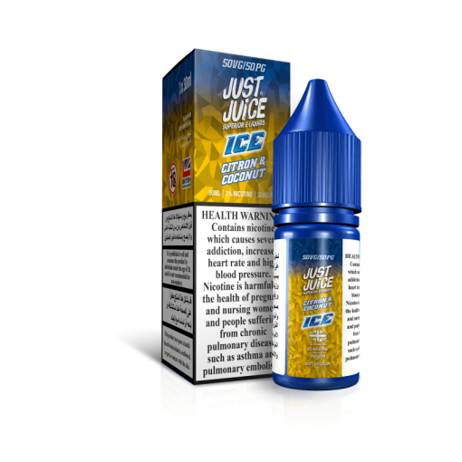 Ice Citron Coconut 30ml Nic Salt by Just Juice