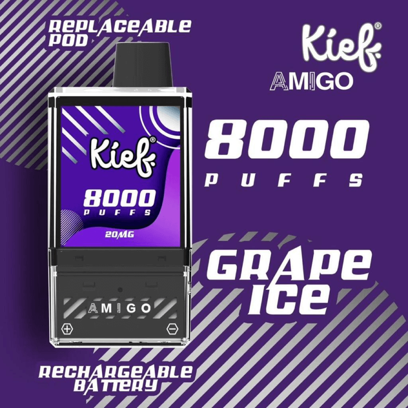 Kief Amigo 8000 Grape Ice