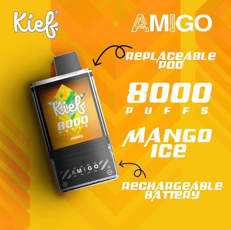 Kief Amigo 8000 Mango Ice