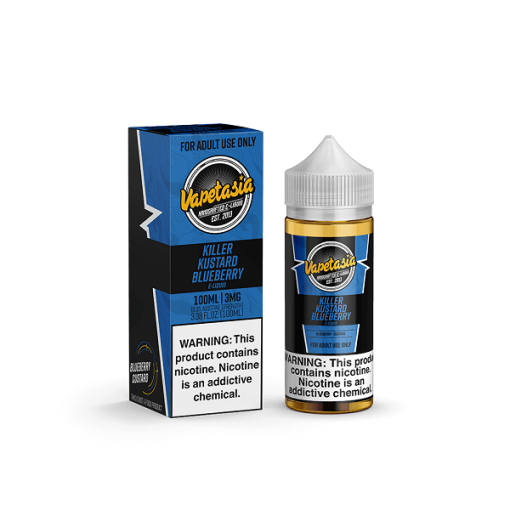 Killer Kustard Blueberry 100ml by Vapetasia