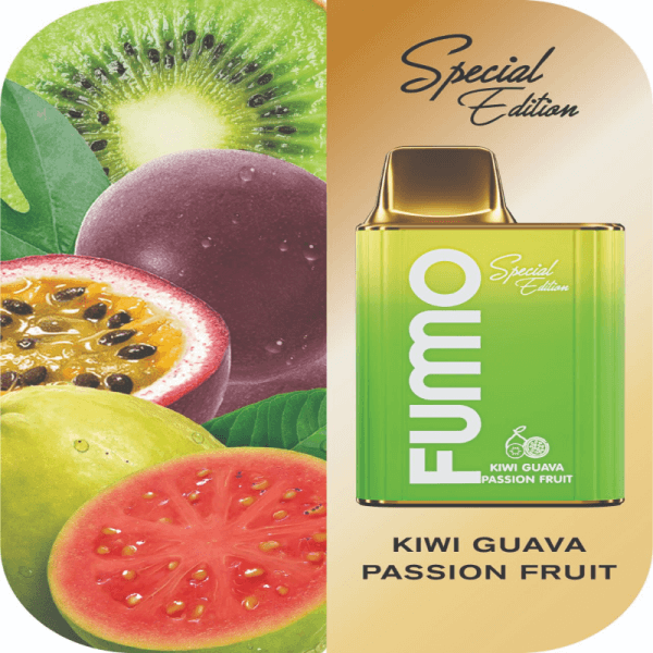 Kiwi Guava Passion Fruit Fummo King SE 6000