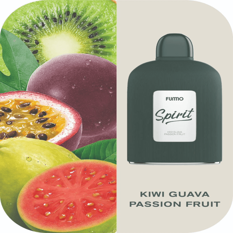 Kiwi Guava Passion Fruit Fummo Spirit 7000