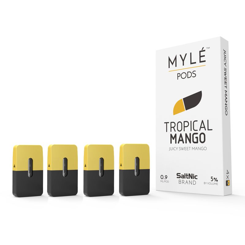Myle Tropical Mango by Salt Nic 4 Myle Tropical Mango by Salt Nic