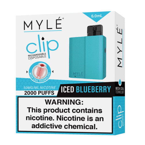 Myle Clip Iced Blueberry