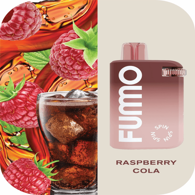 Raspberry Cola Fummo Spin 10000