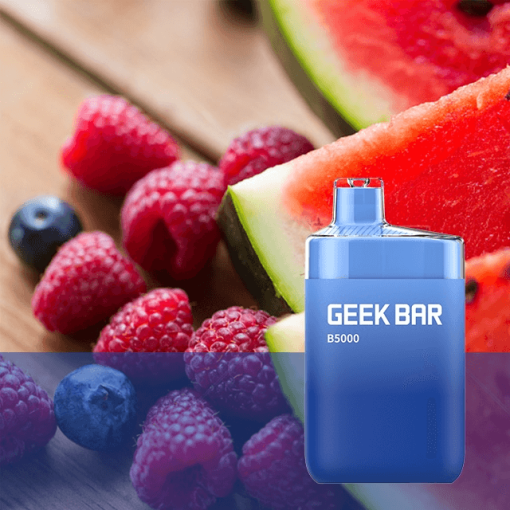 Raspberry Watermelon B5000 by Geek Bar 1