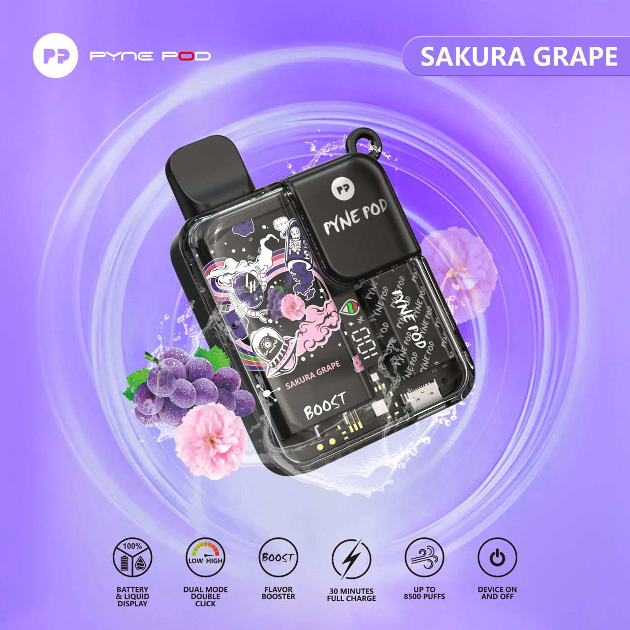 Sakura Grape by Pyne Pod 8500
