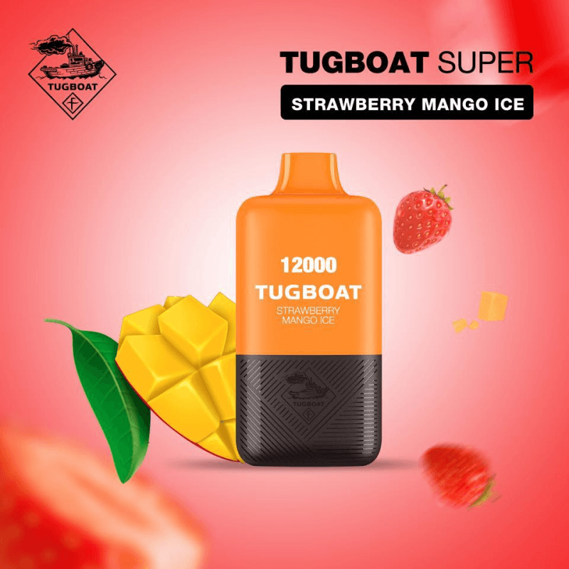 Tugboat Super 12k Puffs Strawberry Mango Ice