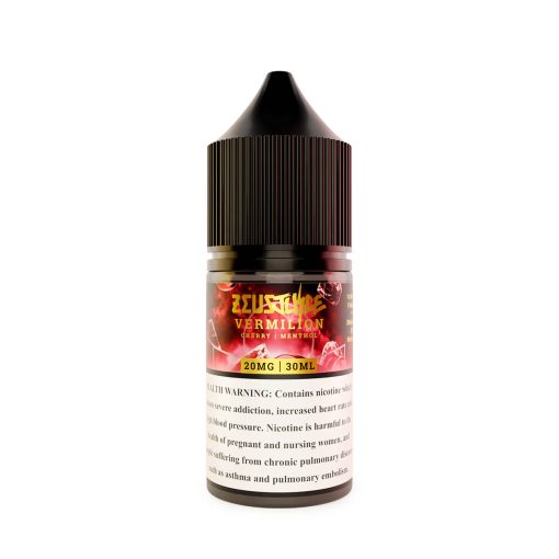 Vermilion by Zeus Juice 30ml Salt Nicotine