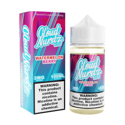 Watermelon Berry ICED 100ml by Cloud Nurdz