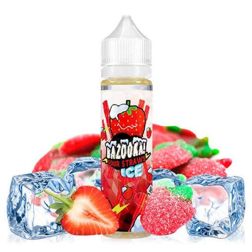 Strawberry Sour Ice by Bazooka