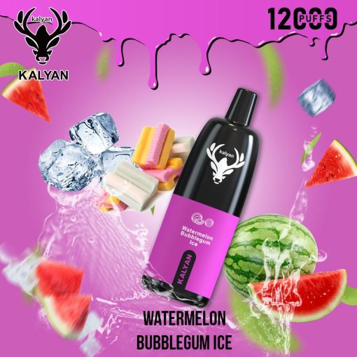 Watermelon Bubblegum Ice by Kalyan Pro 12000