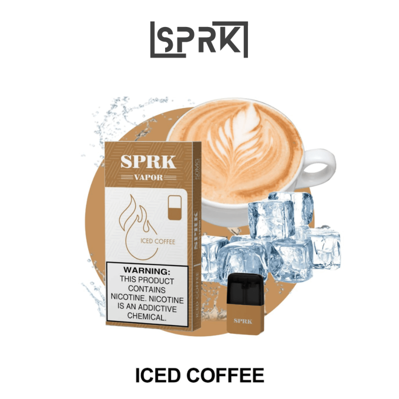 Iced Coffee by SPRK V4 Pods 3 Iced Coffee by SPRK V4 Pods