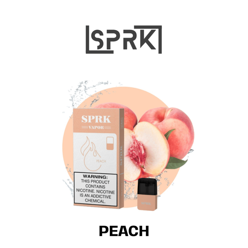 Peach by SPRK V4 Pods 1 Peach by SPRK V4 Pods
