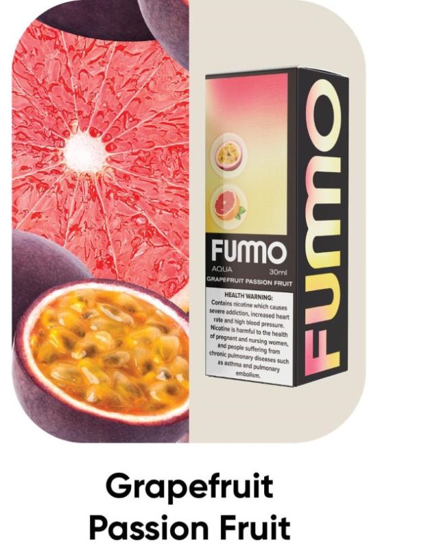 Grapefruit Passion Fruit by Fummo Aqua Salt
