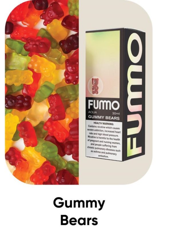 Gummy Bears by Fummo Aqua Salt