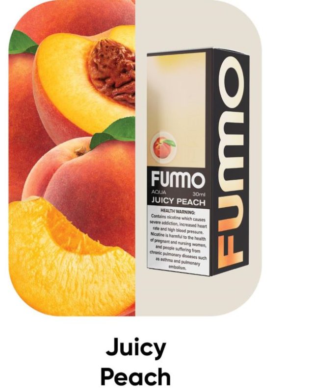 Juicy Peach by Fummo Aqua Salt