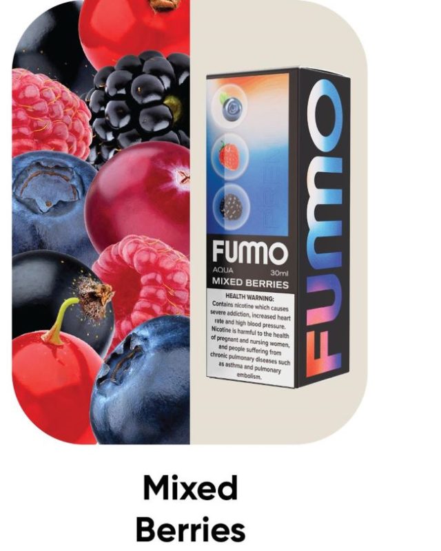 Mixed Berries by Fummo Aqua Salt