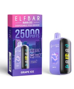 Elf Bar RAYA D3 Grape Ice 25000